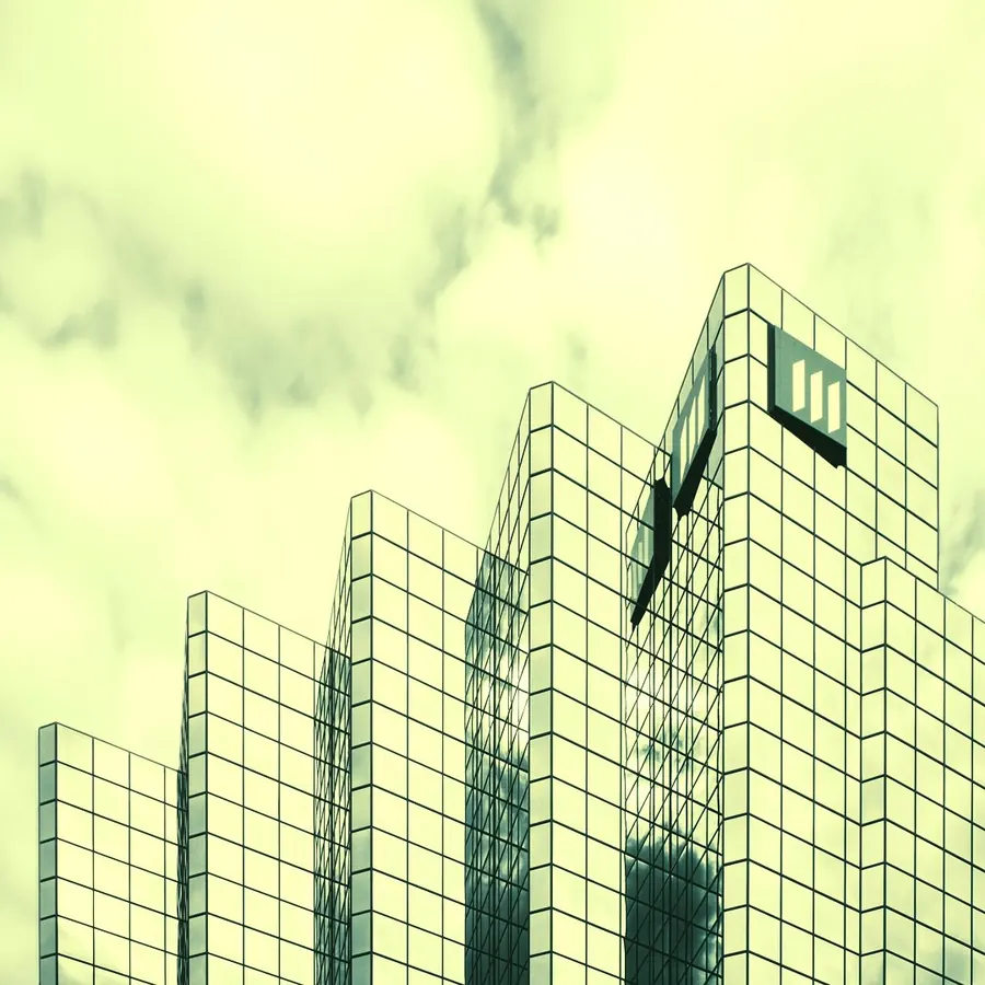 Prédios corporativos — consultoria financeira e private banking